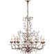 Crystal Bud 8 Light 33 inch Cupertino Chandelier Ceiling Light, Large